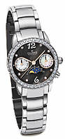 Жіночий швейцарський наручний годинник з індикатором фаз Місяця прикрашений цирконами "Mandalay" від Charmex