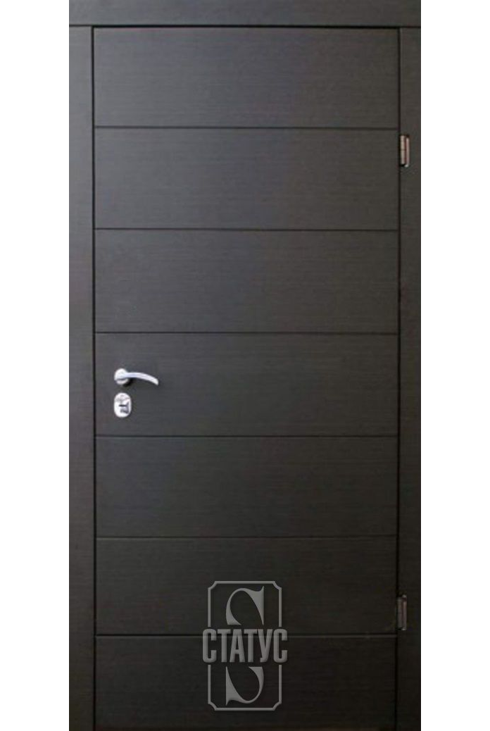 Вхідні двері серії Оптима Плюс венге небокрай сірий\ білий супермат