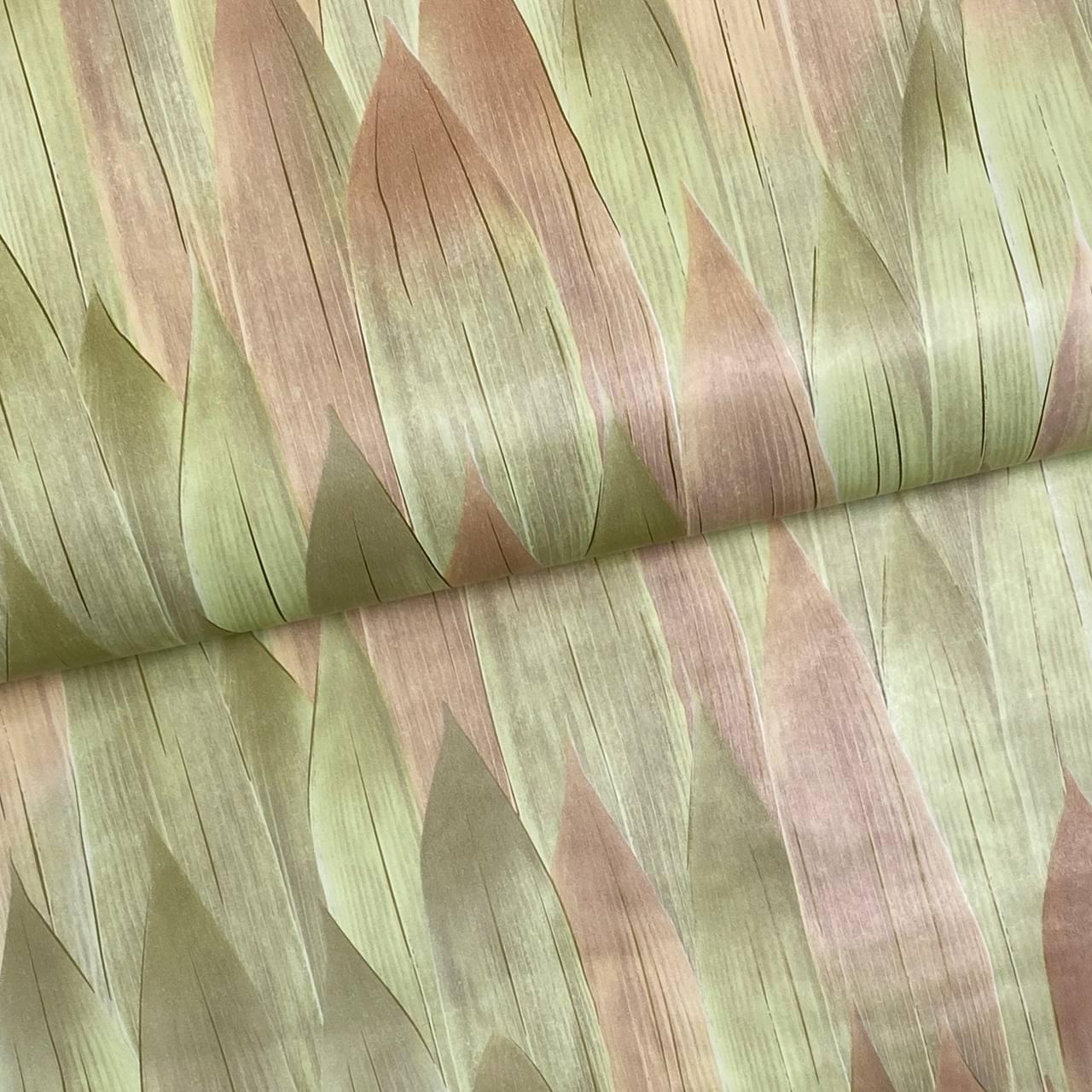 Шпалери вологостійкі на паперовій основі Шарм Сентони салатово-помаранчевий 0,53 х 10,05м (157-30), фото 1