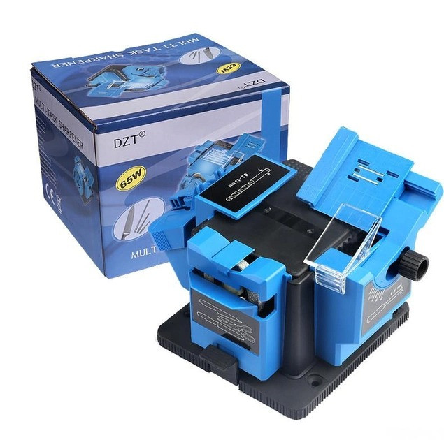 Багатофункціональний точильний верстат DZT 65 Вт 6700 об.мин верстат настільний точильний, фото 1