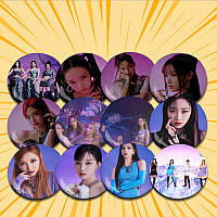 Набір Значків 56 мм Aespa 12 штук 02