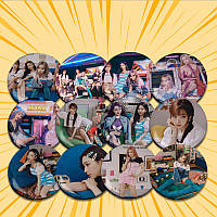 Набір Значків 56 мм Aespa 12 штук 04