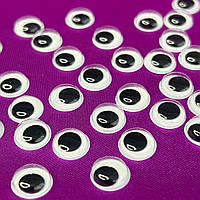 (10г) Подвижные глазки для игрушек Ø12мм - 100 шт КР