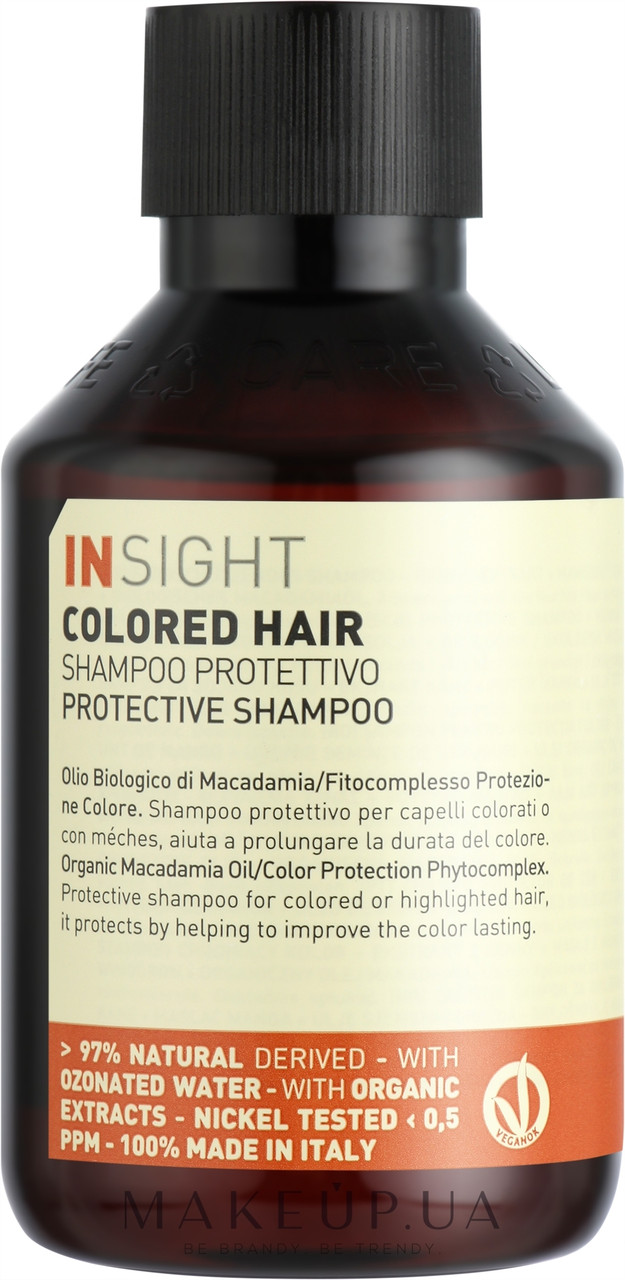 Шампунь для збереження кольору фарбованого волосся Insight Colored Hair Protective Shampoo 100 мл
