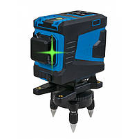 3D лінійний лазерний нівелір KRAISSMANN 12 3D-LLG 25 RG (зелений промінь) Професійна лінія, фото 2