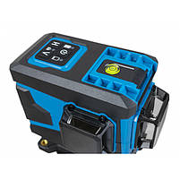 3D лінійний лазерний нівелір KRAISSMANN 12 3D-LLG 25 RG (зелений промінь) Професійна лінія, фото 4