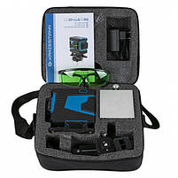 3D лінійний лазерний нівелір KRAISSMANN 12 3D-LLG 25 RG (зелений промінь) Професійна лінія, фото 6