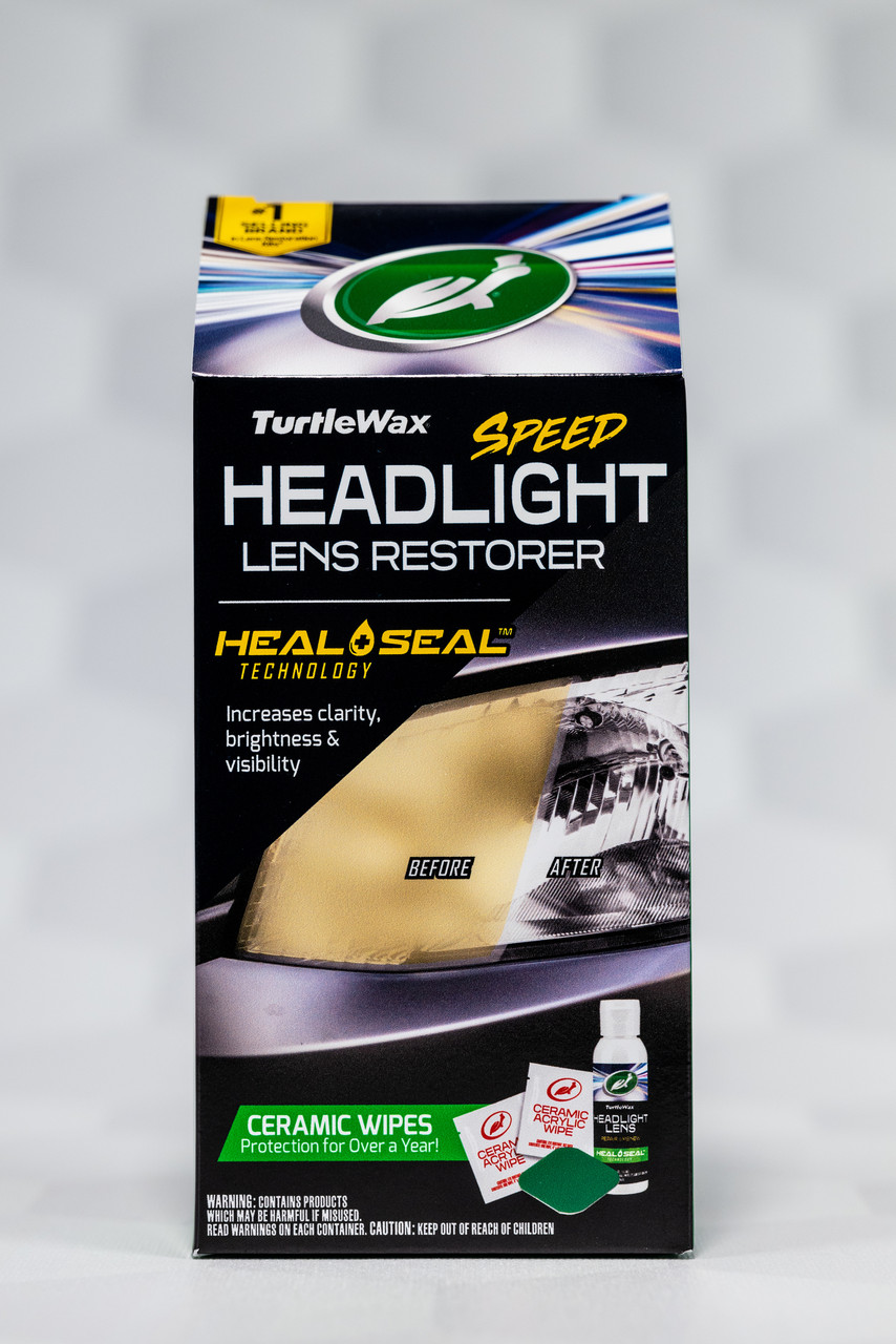 Набір для відновлення фар Turtle Wax HEADLIGHT LENS RESTORER KIT 1шт