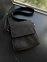 Чоловіча шкіряна сумка EDWIN коричнева