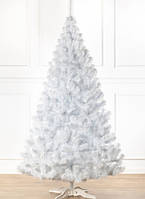 Искусственная елка 2.2 метра, классическая елка новогодняя искусственная натуральная белая 220 см