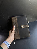 Шкіряна обкладинка для щоденника А5 WILLOW коричневий