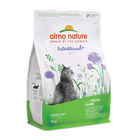 Сухой корм для кошек с чувствительным пищеварением Almo Nature (Альмо Натюр) Holistic Sensitivе ягненок 2 кг