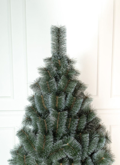 Искусственная елка 1.8 м Заснеженная, классическая сосна искусственная натуральная зеленая 180 см - фото 5 - id-p2016040086