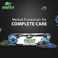 Зубна паста Дабур Чорний кмин 150г, Dabur Herb'l BlackSeed Toothpaste Complete Care, Щітка в подарунок, Зубная паста Дабур Чёрный