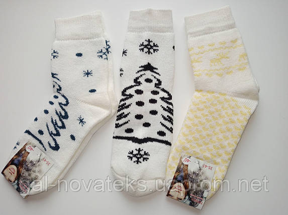 Шкарпетки жіночі термо-(акрилово-шерстяні), фото 2