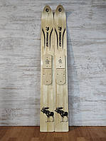 Лижі мисливські "Охотник" Довжина 145 ширина 15 см (дерев'яна ковзна поверхня)