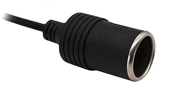 Кабель-перехідник 5.5х2.1 на прикурювач (тип "мама") 12v/24v, фото 4