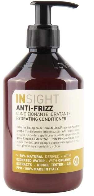 Зволожуючий кондиціонер для волосся Insight Anti-Frizz Hair Hydrating Conditioner 400 мл, фото 1