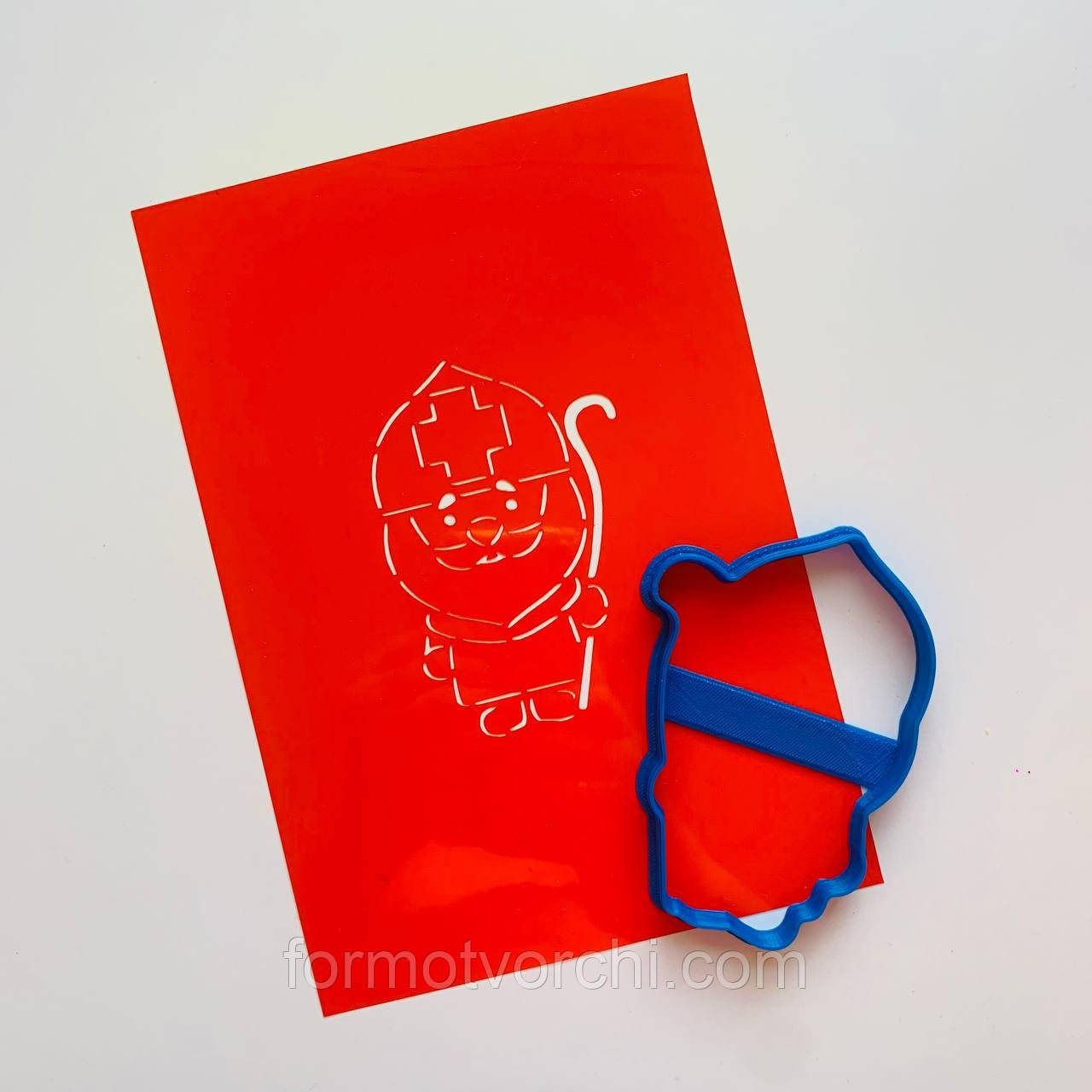 3D-формочки-вирубки для пряників "Миколай 13"