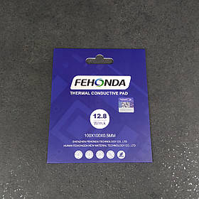 Термопрокладка Fehonda Original 100x100x0.5mm (12.8W/m*k) (TF)