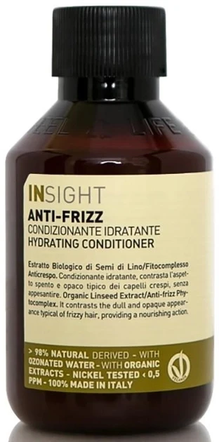 Зволожуючий кондиціонер для волосся Insight Anti-Frizz Hair Hydrating Conditioner 100 мл