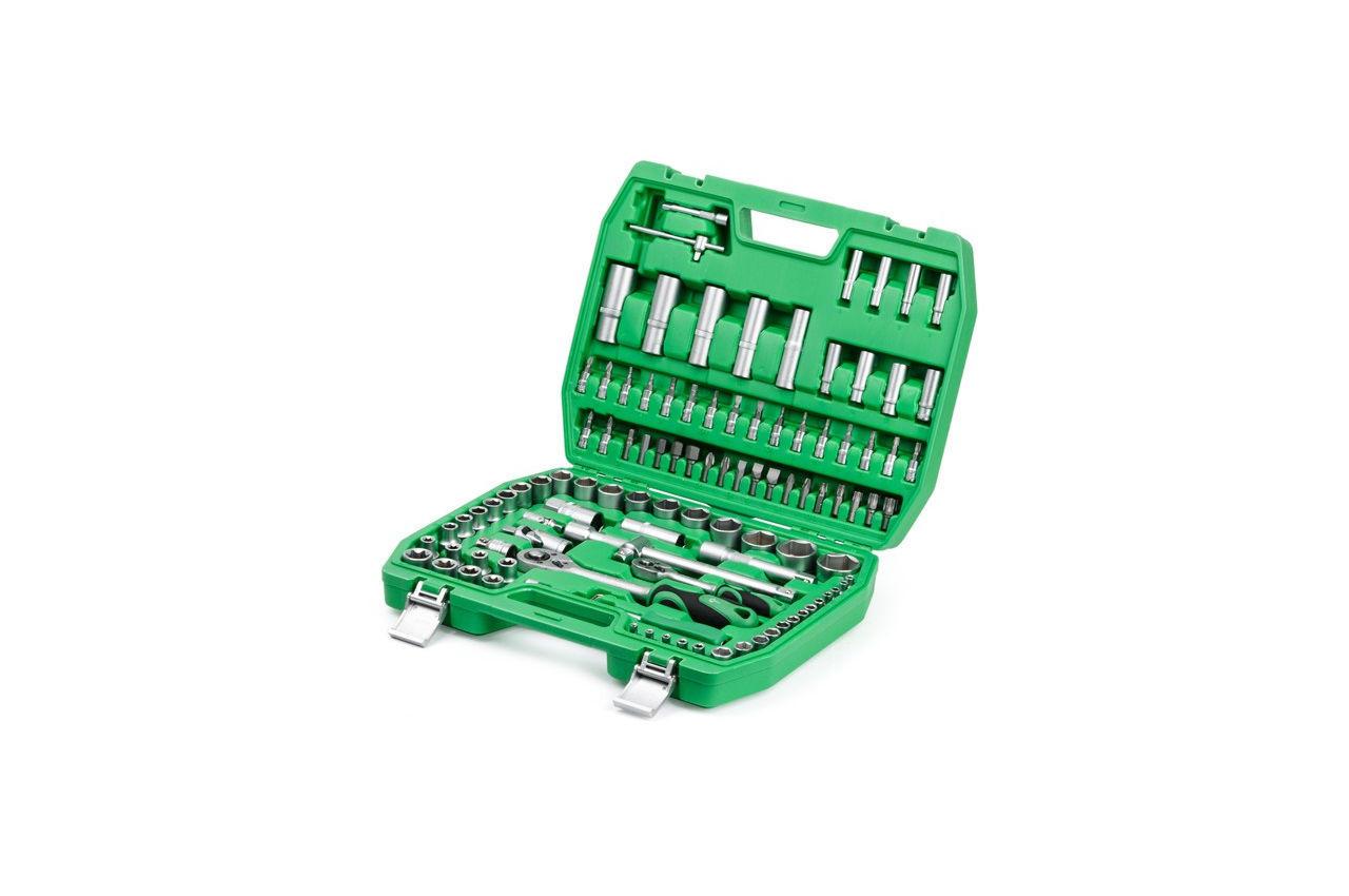Набір інструменту Intertool 1/4"  1/2" 108 од. SemiPRO ET-6108SP (ET-6108SP), фото 1