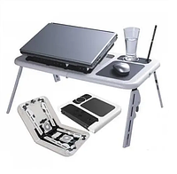 Столик подставка для ноутбука с куллером ColerPad Столик многофункционый складной переносной для ноутбука