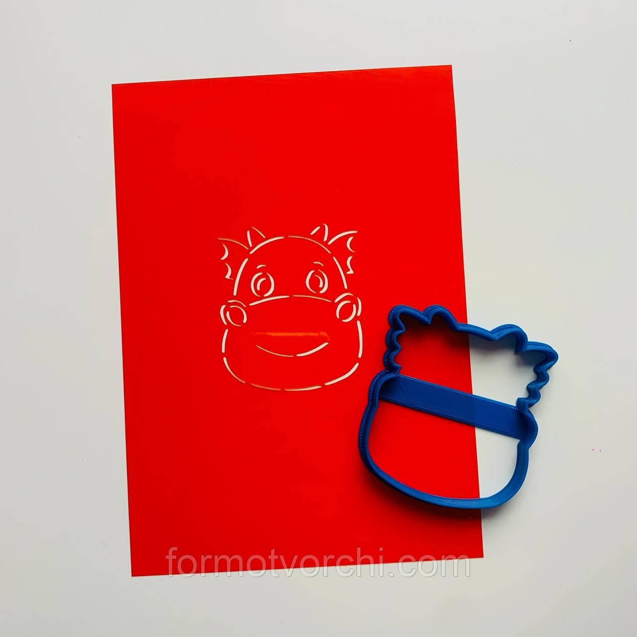 Форми-вирубки для пряників "Дракончик 16"