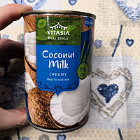 Кокосовое Молоко 91% Vitasia Coconut Milk Creamy 400 мл Сербия