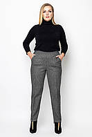 Брюки теплі Барбара сірий піксель
