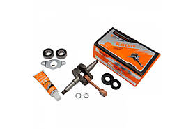 Колінвал + гайка маховика + підшипник (2 шт.) + сальник (2 шт.) Noker GL 58 (6516)