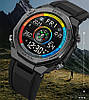 Годинник наручний чоловічий з компасом водонепроникне підсвічування Skmei, чорний годинник Шагоміри електронний наручний, фото 5