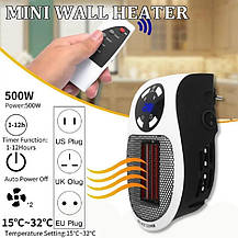 Мобільний тепловентилятор Портативний нагрівач Portable Heater 500w з LCD-дисплеєм, Amazon, Німеччина, фото 6