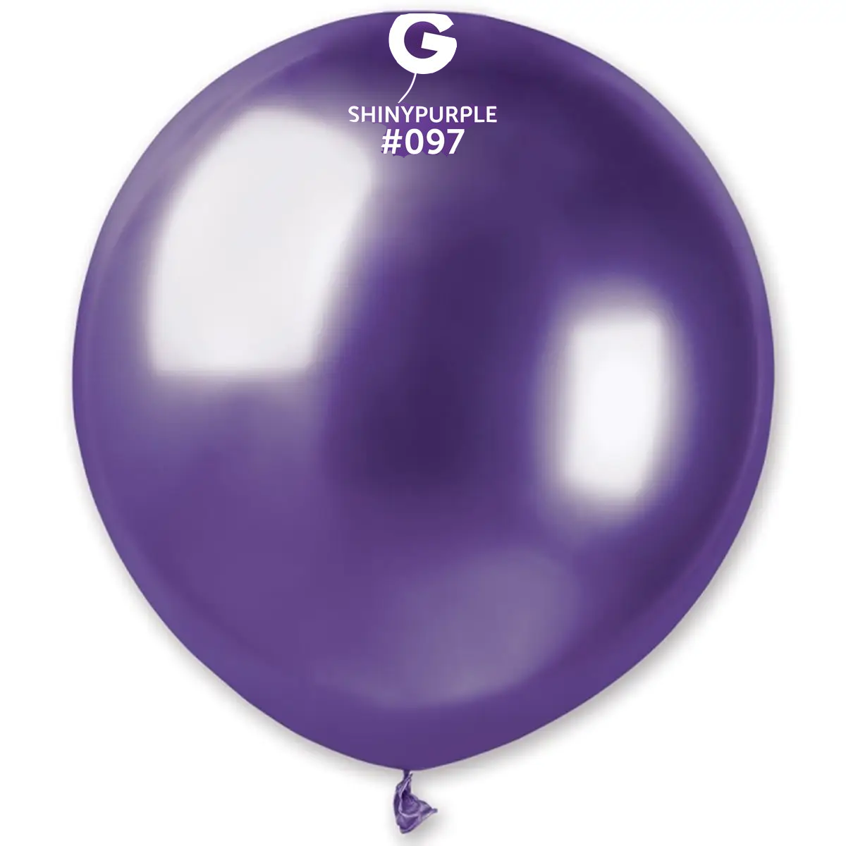 Повітряна кулька 19" (45см) | Фіолетовий хром
