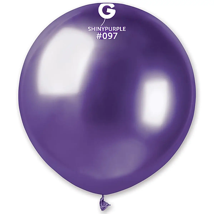 Повітряна кулька 19" (45см) | Фіолетовий хром, фото 1