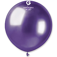 Воздушный шар 19" (45см) | Фиолетовый хром