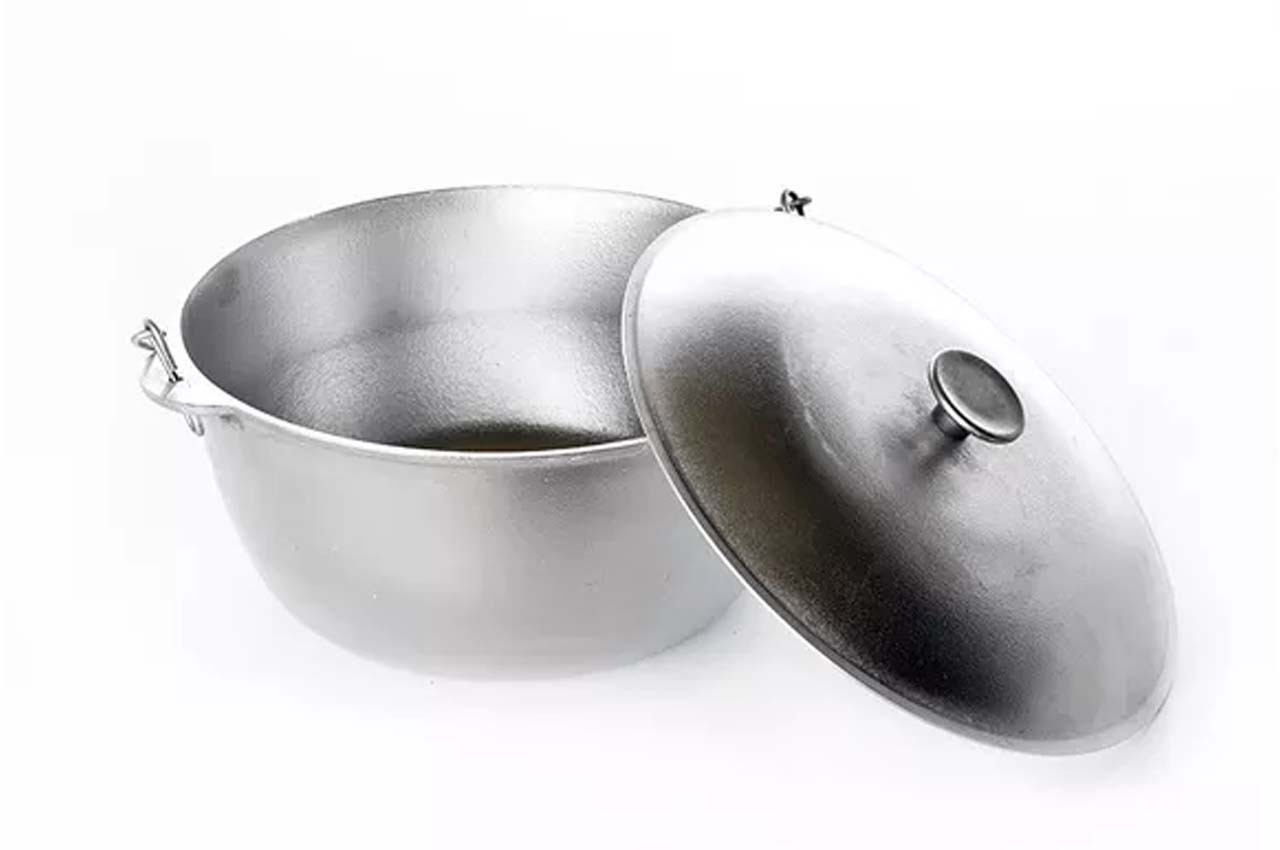 Казан алюмінієвий Сила 265мм x 6л з дужкою (960471), фото 1