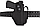 Кобура для Retay G-17, Glock-17 Глок-17 T 910 Flarm поясна з чохлом підсумком для магазину (oxford 600d, чорна)SP, фото 3