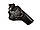 Кобура для Револьвер 4 оперативна + поясна + скритого внутрішньобрючного носіння формована зі скобою (шкіра, чорна)SP, фото 5