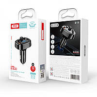 Модулятор XO BCC03 car charger 18W QC 3.0 Цвет Чёрный