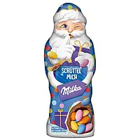 Шоколадний Санта Клаус "Струси мене" з драже Milka Santa Claus Schuttel Mich  Швейцарія