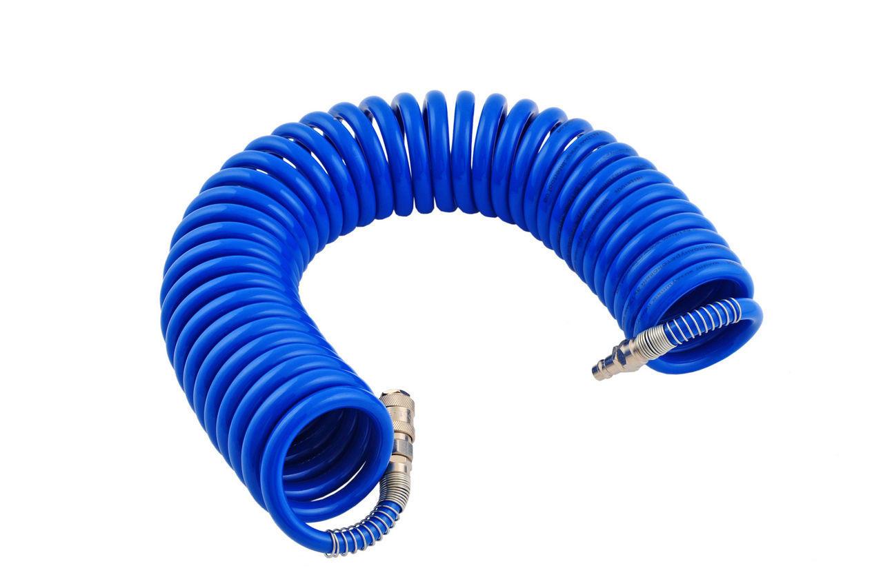 Шланг спіральний Intertool 20 м 8 х 12 мм поліуретановий (PT-1718), фото 1