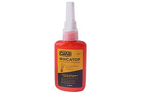 Фіксатор різьби для нерозбірних з'єднань Сила 50г червоний (951425)