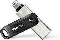 USB флеш-накопитель SanDisk USB 3.0 iXpand Go 128Gb Lightning Apple SDIX60N-128G-GN6NE