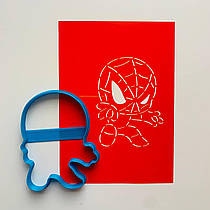3D-формочки-вирубки для пряників "Людина-павук 3"