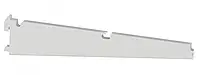 Кронштейн двойной для сетчатых полок и ДСП/стекла/дерева ТМ "KOLCHUGA" (консольная система хранения, белый)