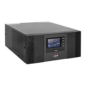 ДБЖ LPM-PSW-1500VA 1050Вт 12/220V 10A/20A з правильною синусоїдою під зовнішню АКБ LogicPower 3406