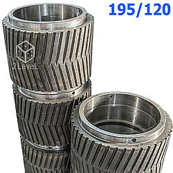 Широка обічайка преса ролика D 195/120 на ОГМ-1.5 Обичайка ялинка ОГМ-1 5 Обичайка прес гранулятора ОГМ