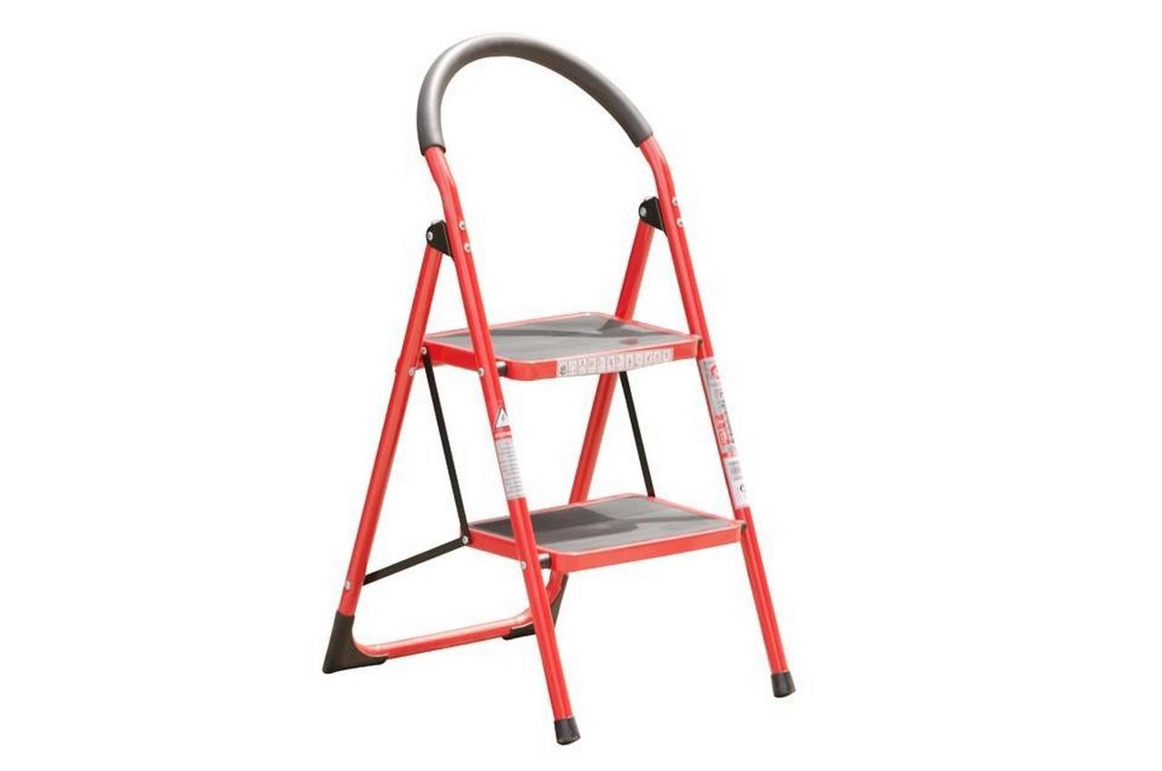 Драбина Intertool 890 мм x 2 ступені 350 x 220 мм (LT-0036), фото 1