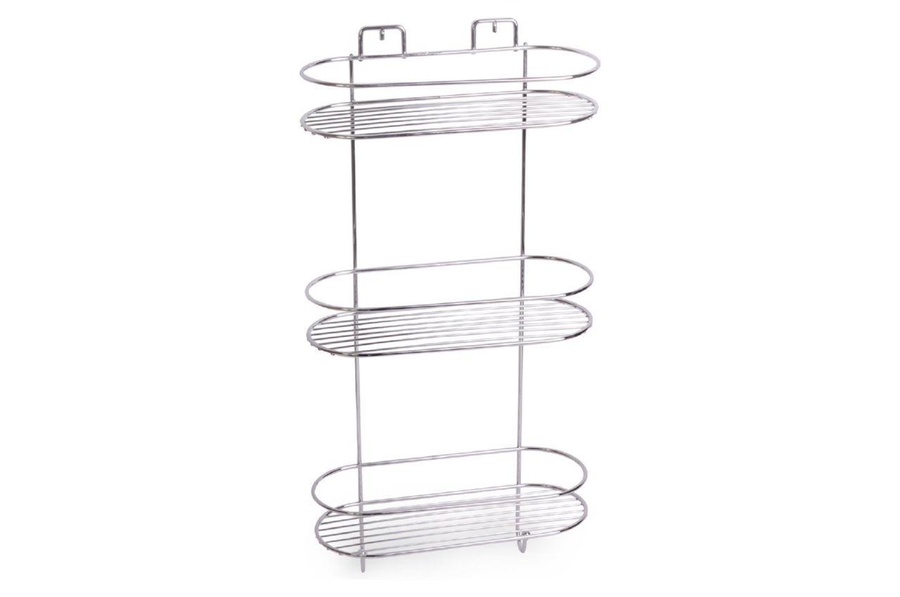 Полиця для ванної Besser 260 x 115 x 530 мм овальна потрійна (0185), фото 1